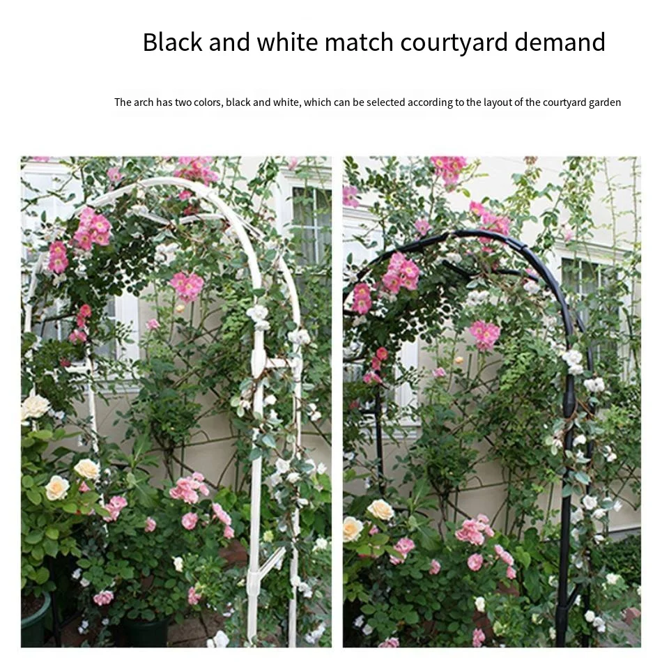 Outdoor Weddings Metal Trellis Garden Arch Arbor Trellis for Climbing Plants 3