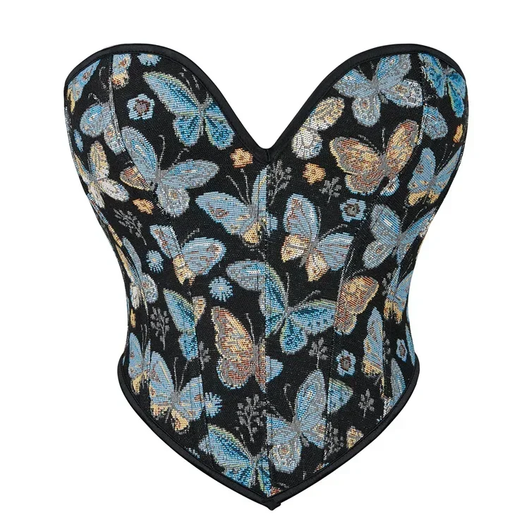 

Overbust Corset Vintage Sexy Corselet Corsets and Bustiers Tops Gothic Lingerie Women