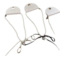 2024 Korean Romantic Imitation Pearl Beaded Choker Heart-Shaped Pendant Necklace Banquet Wedding Jewelry - Image 6