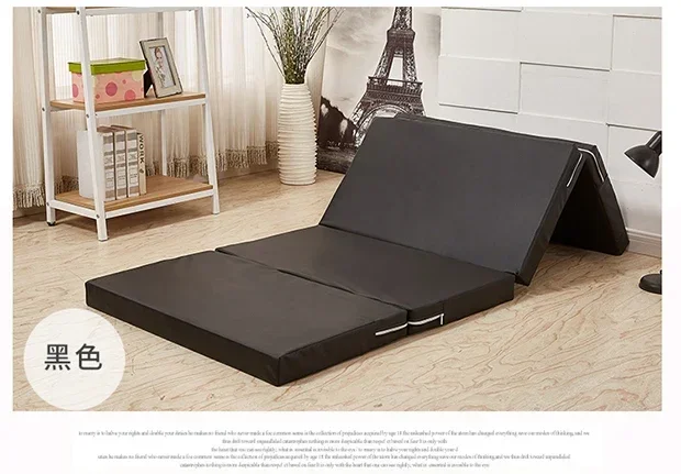 折りたたみ式防湿レザーマットレス、高密度スポンジマット