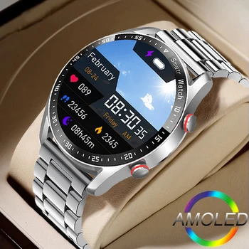 ChiBear New 1.53inch Bluetooth Call Smart Watch Men Multi-Sport Mode Heart Rate Health Monitoring Waterproof Business Smartwatch 1