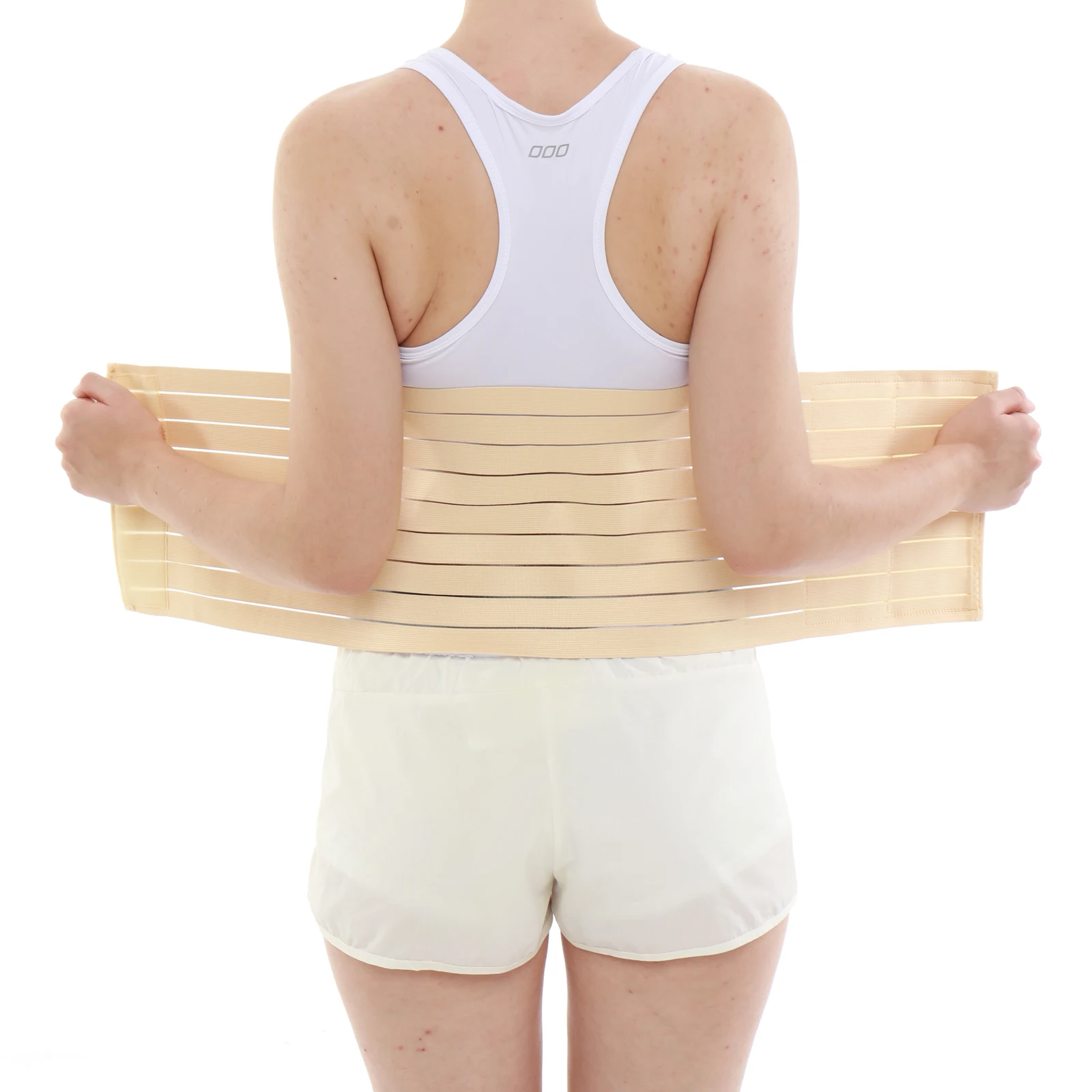 Abdominal Binder Post Surgery for Women Belly Band & Waist Support  Postpartum Tummy Tuck Belt, Added Over 20% Air Permeability