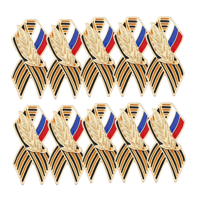 Lapel Pins Russian Flag Saint Victory Day Lapel Pin Brooch Festive Badges  History Memory Symbol Pins For Backpack Hat Clothes - Brooches - AliExpress