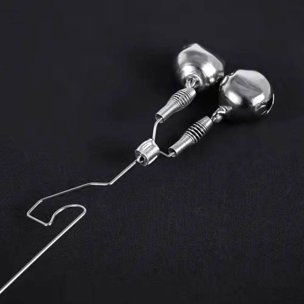 Alarme de touche anti-corrosion en acier inoxydable pour pêche à la carpe - détecteur de touches durable
