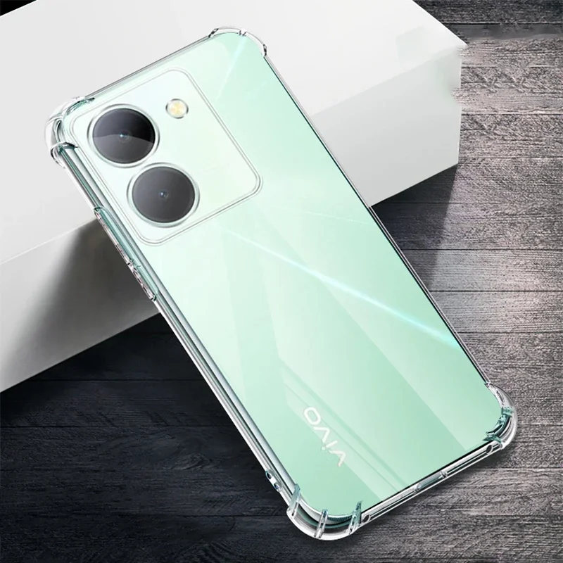 Luxury Clear Airbag Phone Case - Full Protective Soft Mobile Back Cover with Air Bag Shield Armor