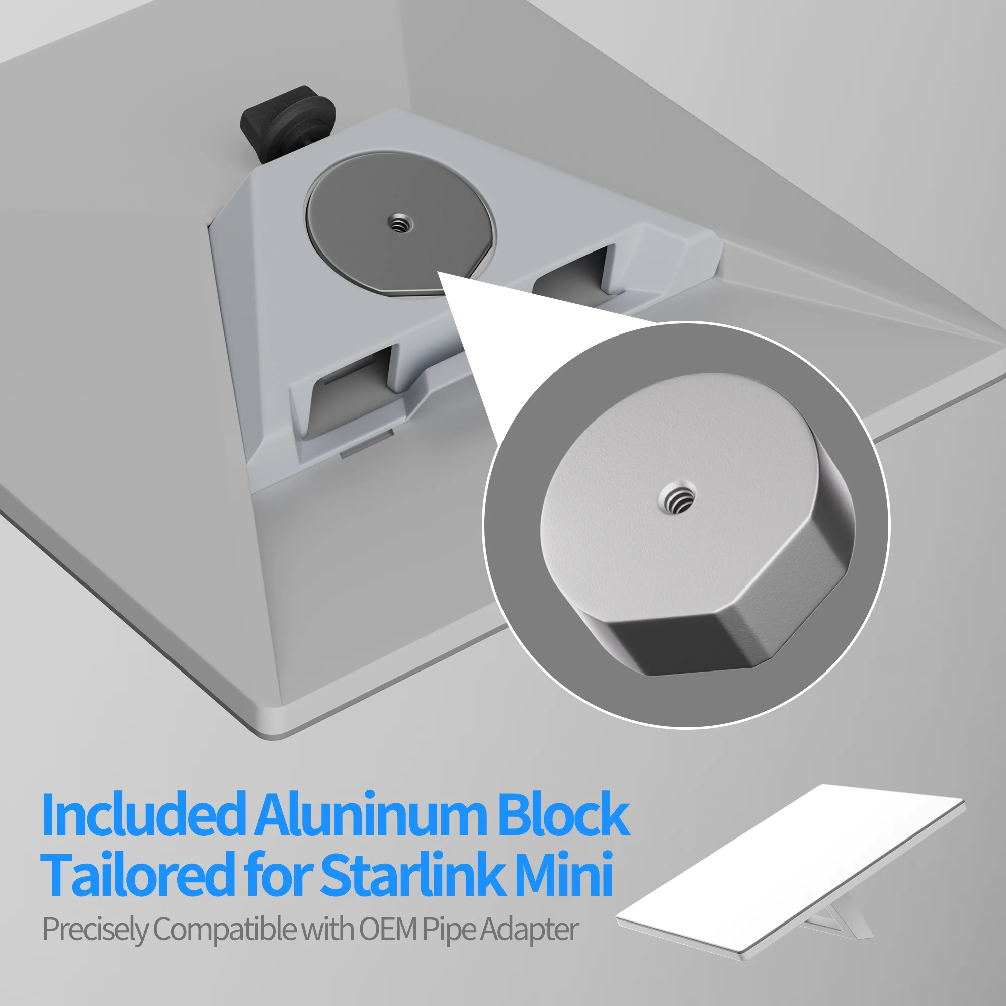 Starlink Gen 3 Tripod Stand, Outdoor Portable Starlink Mounting Kit For