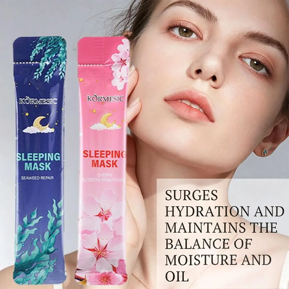 Revitalizing Seaweed Hydration Facial Mask - Pore Minimizing & Skin Plumping Moisturizer