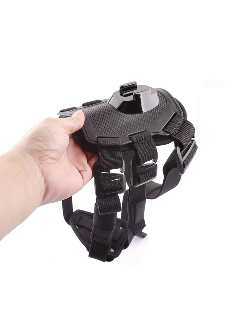 Dog Harness Chest Strap Mount Base Holder For GoPro Hero 13 12 11 10 9 8 SJCAM Insta360 AKASO DJI Osmo Action Camera Accessories