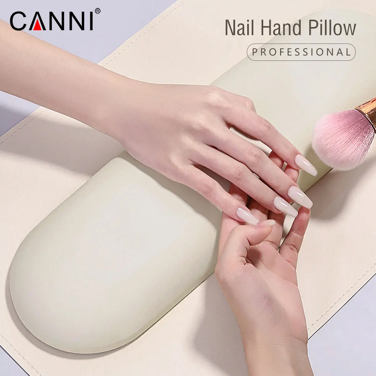 

Canni Leather Hand Pillow Soft Hand Rest Cushion Pillow Holder Venalisa Color Gel Nail Manicure Tool Multifunction Nail Gel Kit