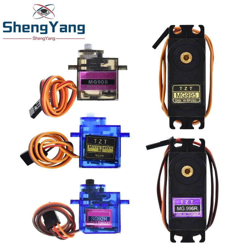 High-Torque Metal Gear Servo for DIY Projects and Robotics