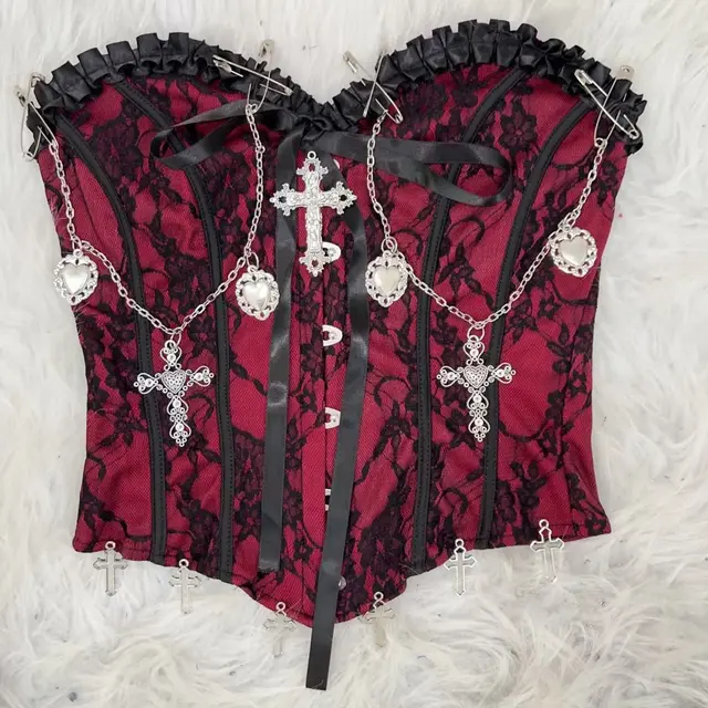 Metal Chain Corset Top 3