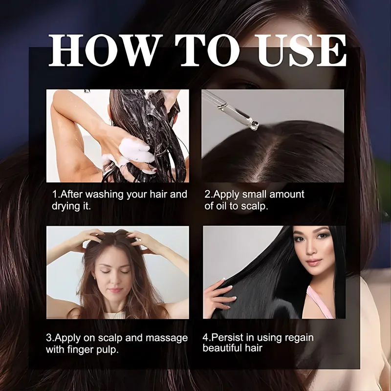 YUITIKUE 100ml Batana Hair Oil is suitable for moisturizing hair, smoothing dry and coarse hair, adding shine and smoothing hair