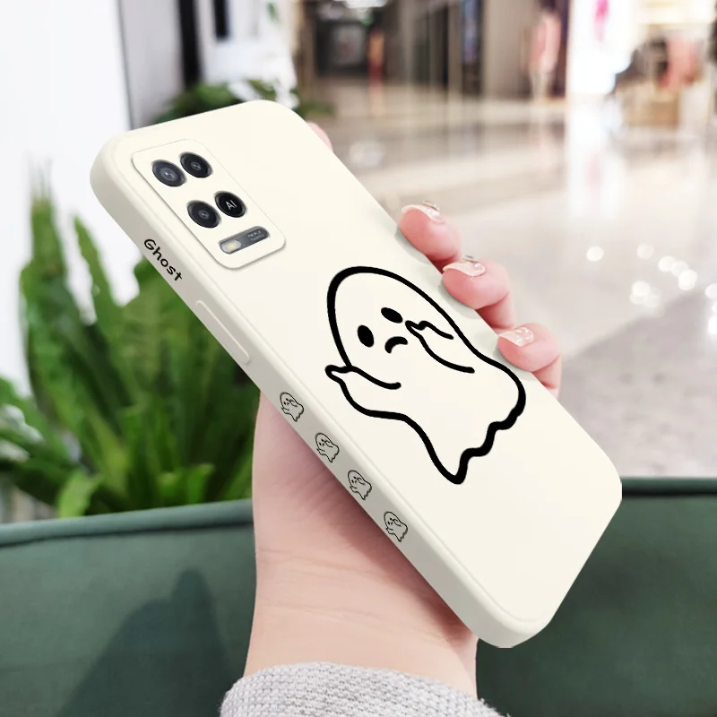 Ghost Finger Protective Phone Case - Sleek and Durable Cover