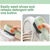 Cleaning Brush Bristled Liquid Shoe Brush Cleaning Long Handle Shoe Clothing Board Clothes Brushes Household Cleaner Tools 2