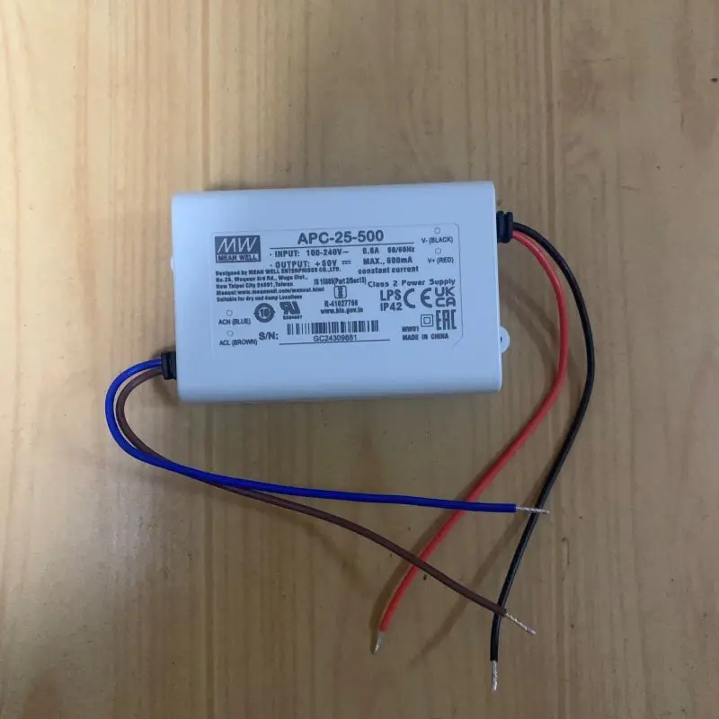 MEAN WELL APC-25 시리즈 APC-25-350 APC-25-500 APC-25-700 APC-25-1050, 단일 출력 LED 드라이브 전원