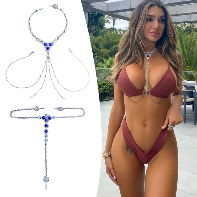 Jewelry Chain Costume Necklaces  Piercing Jewelry - Sexy Body Chain  Jewelry Women - Aliexpress