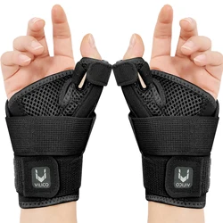 Professional Wrist Support Splint for Arthritis and Carpal Tunnel Relief (2 piece - black)