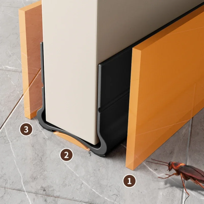 Premium Door Bottom Sealing Strip – Soundproof, Weatherproof, and Dustproof Draft Stopper Tape