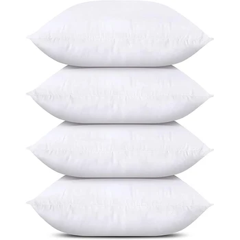 4 or 2 pcs Set Cushion Core Comfort Bedding 18x18 Inch Throw Pillow 1