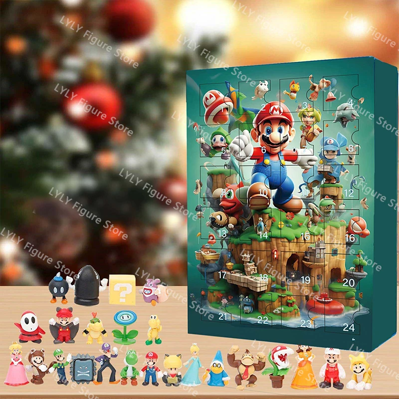 Calendrier de l’Avent Super Mario figurines surprises pour Noël Économies