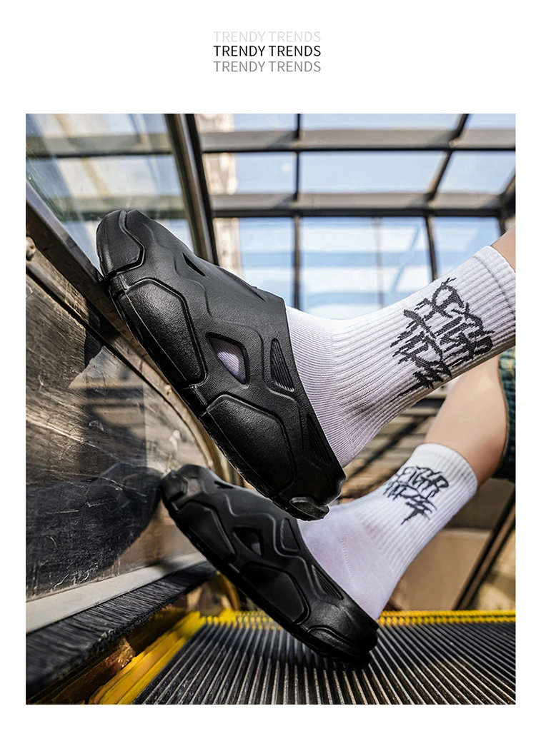 Outdoor-Sommer-Freizeitsandalen für Herren, flache Herren-Flip-Flops, leichte Strandschuhe, rutschfeste Badeschlappen für drinnen und draußen – Detail 29