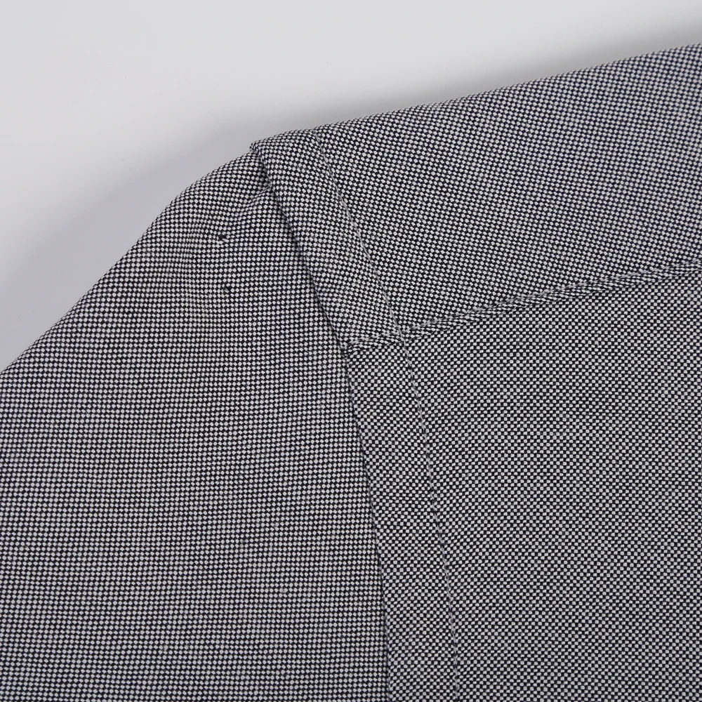 Men's Long Sleeve Cotton Shirt Single Patch Pocket Simple Design