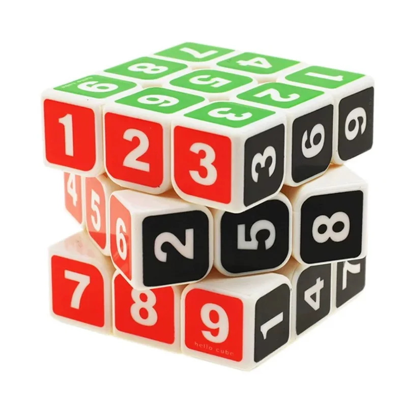 스피드 큐브 3x3x3 주기율표 화살표 방향 숫자 문자 문제 해결 두뇌 티저 IQ 챌린지 교육용 장난감