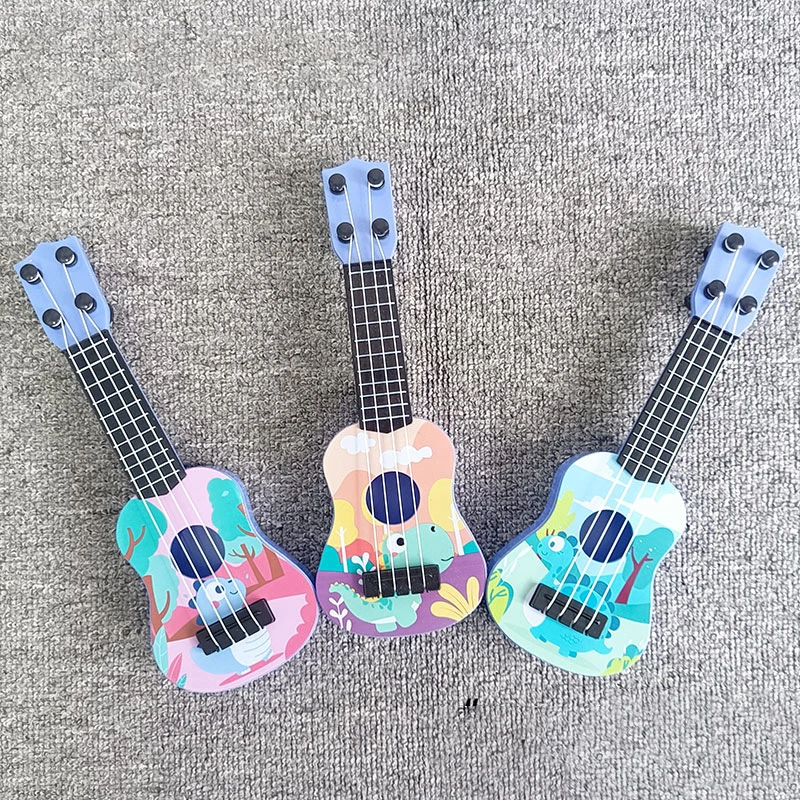 Ukulele Guitar Toy Skill Improving Classical Early Educational Musical Instrument For Boys Girls Children Baby Xmas Gifts ukulele set