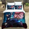 Jujutsu Kaisen Cartoon Bedding Sets exquisite bed supplies set duvet cover bed comforter set bedding set luxury birthday gift 4
