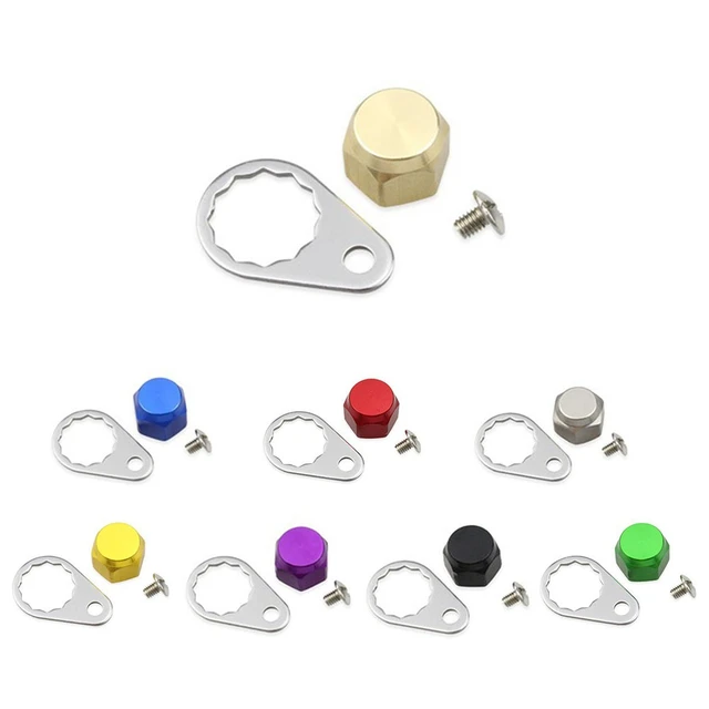 Crank Nut And Screw With Plate For Fishing Reel Left Hand Right Hand Screw  Cap Aluminum Alloy For Daiwa ABU Reel Color Opt - AliExpress