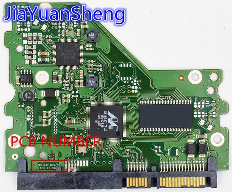 Placa de Circuito de Disco Rígido Sa: Bf4100284a Trinity R00 16m Rev.06 Stshd753lj Hd103si Hd154ui St1000dl003 Samsung
