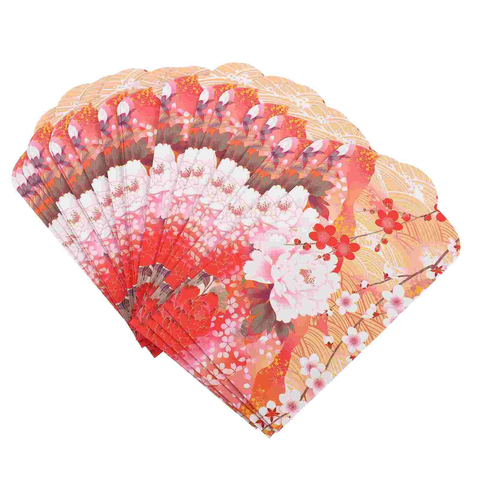 30 Pcs Red Envelopes Japanese Style Red Envelopes Money Bags Paper Printing Products Packets New Year Gift
