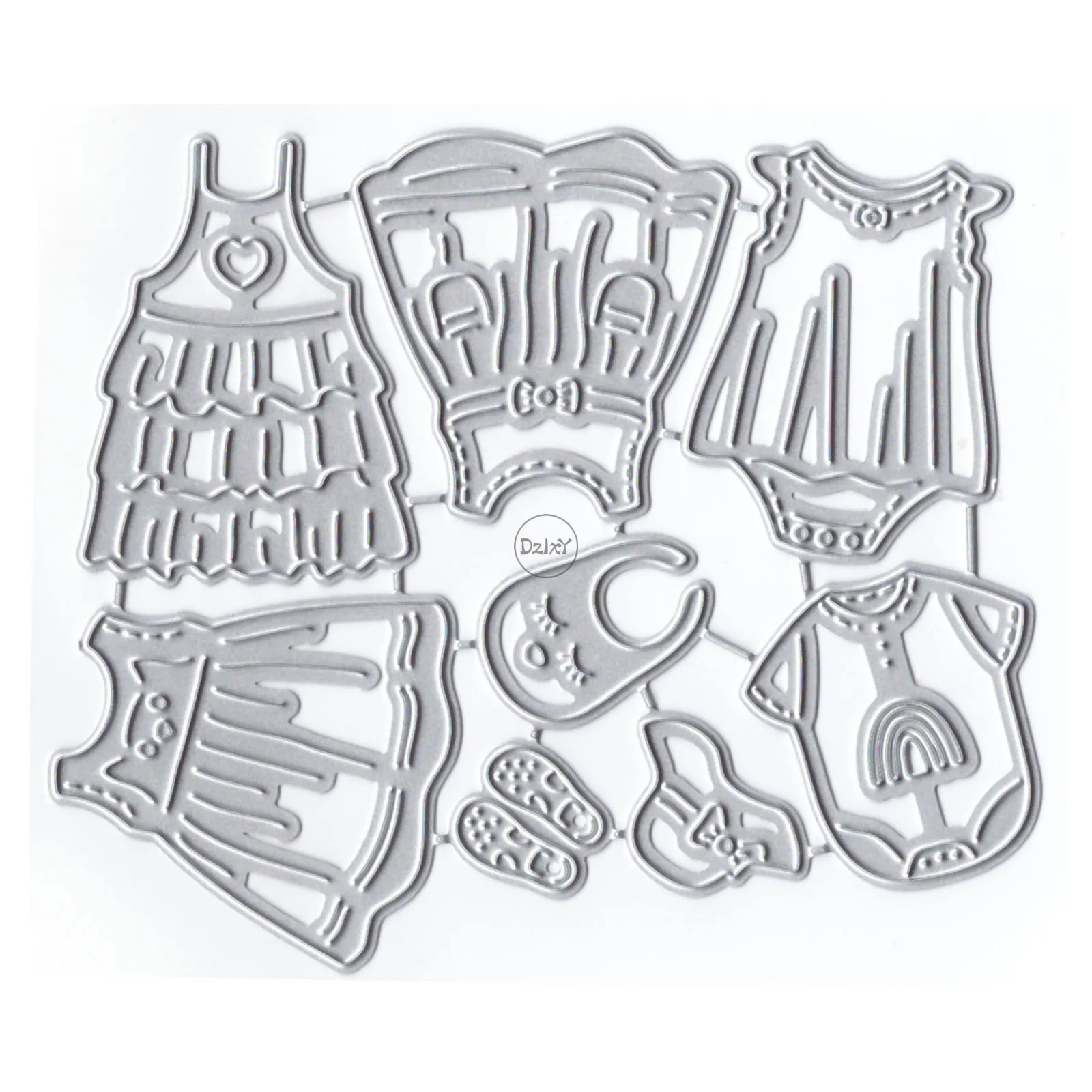  Cloth Metal Die Cuts, Cutting Dies for Card Making