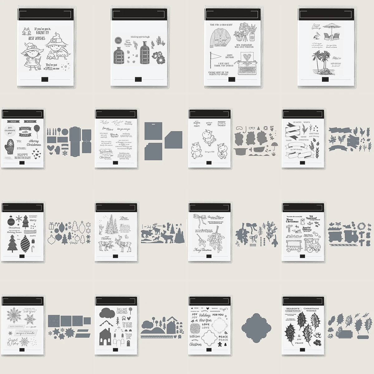July To December 2022 Stampin Pattern Clear Stamps And Metal Cutting