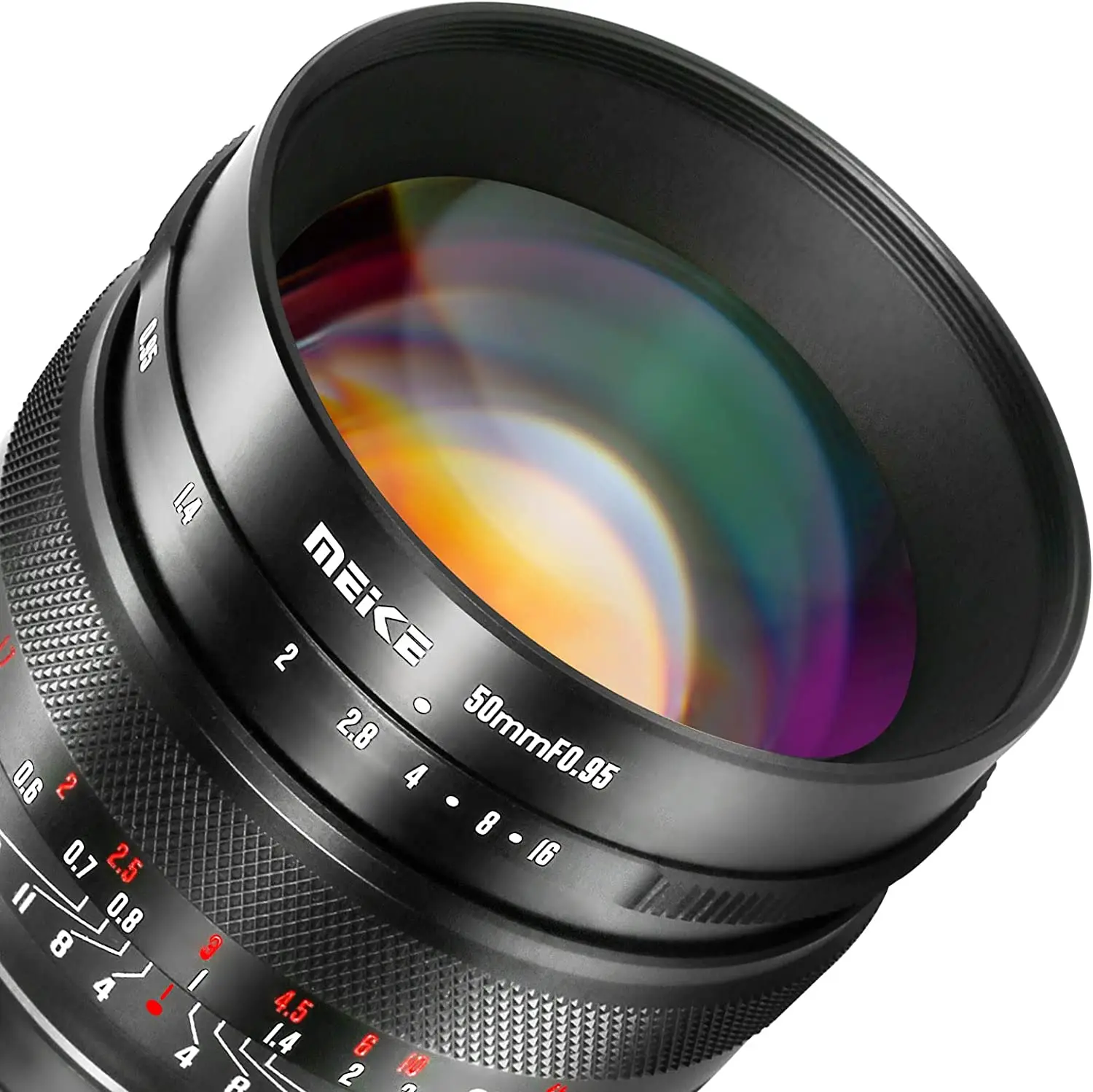 Meike-絞り値50mm,手動フォーカスの距離APS-C,Sony/Fuji x/m43/canon efm/Nikon用の固定レンズ,カメラ  AliExpress