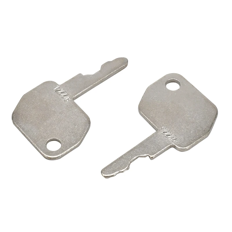 2 PCS Ignition Key 92274 ELI80-0121 E2NN11603AA E2NN1163AA 86502903 5KM92274 Compatible with Ford JCB New Holland 340 755B 550