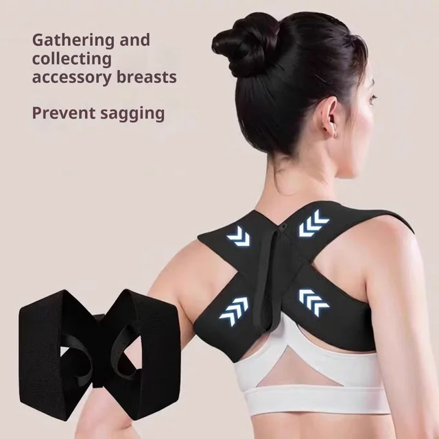 Posture Corrector for Back Support Lightweight Upper Back Brace for Neck Shoulder and Clavicle EVA Training Belt 4