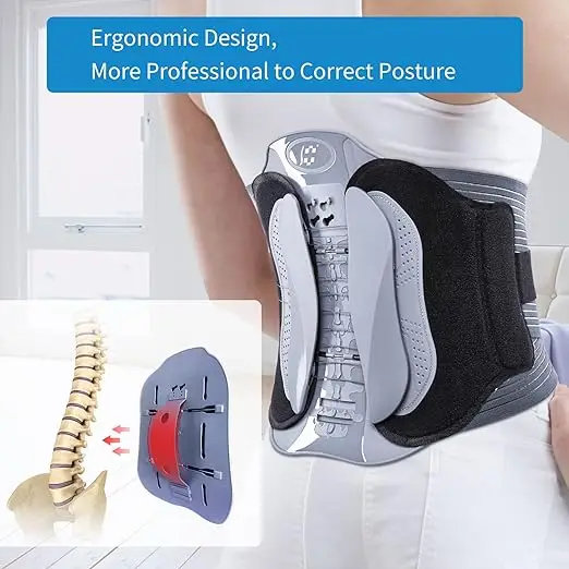spinal Support Belt Lumbar Support Lower Back Belt Spinal Care Elastic Back for Pain Relief