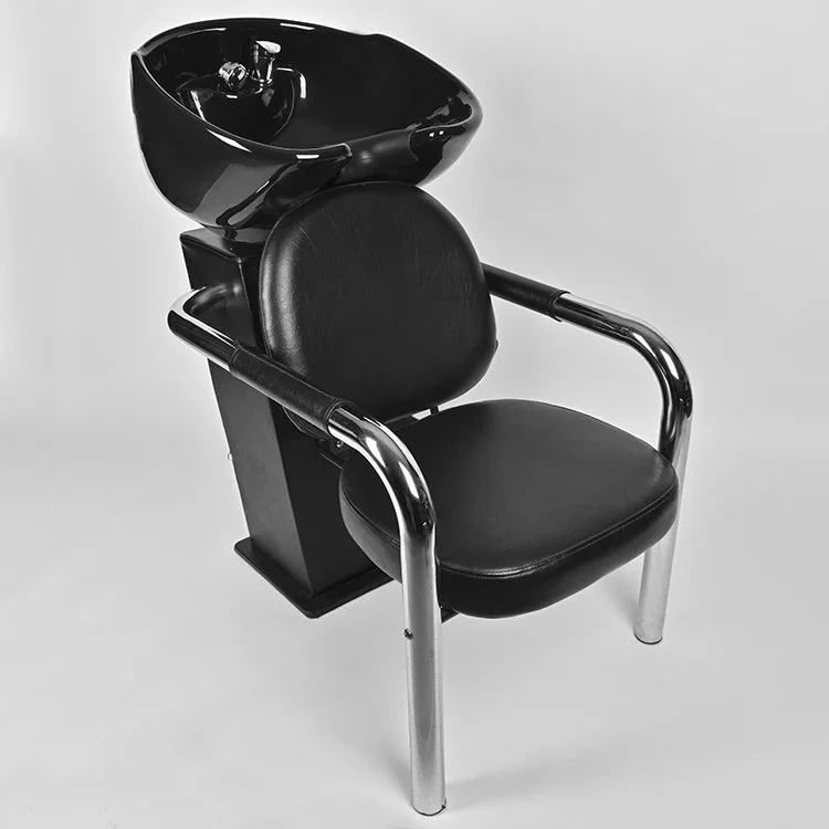 KIKI NEWGAIN WMARK Barber Salon Furniture Washing Salon Shampoo Chair Beauty Salon Shampoo Bed Unit 3