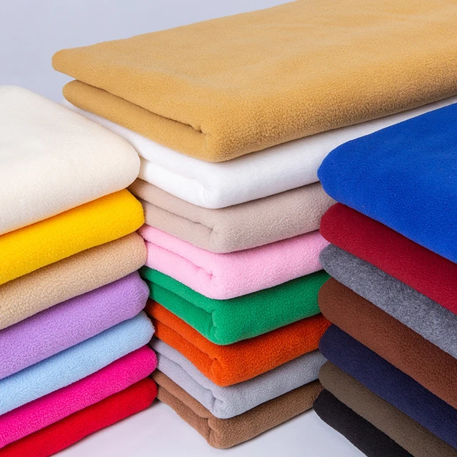 Polyester Coral Fleece Fabric  Polar Fleece Fabric Handmade - 160cm Width  Fabric - Aliexpress