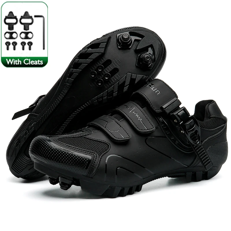 Neutral MTB Cycling Shoes, Compatible With Pelaton Road Cycling Shoes, Men's Cycling Sports Shoes, Reflective Strip Design 4