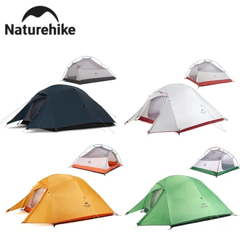 Naturehike Cloud Up Camping Tent Hiking Outdoor Family Beach Shade Waterproof Camping Portable 1 2 3 person Backpacking Tent camping tent