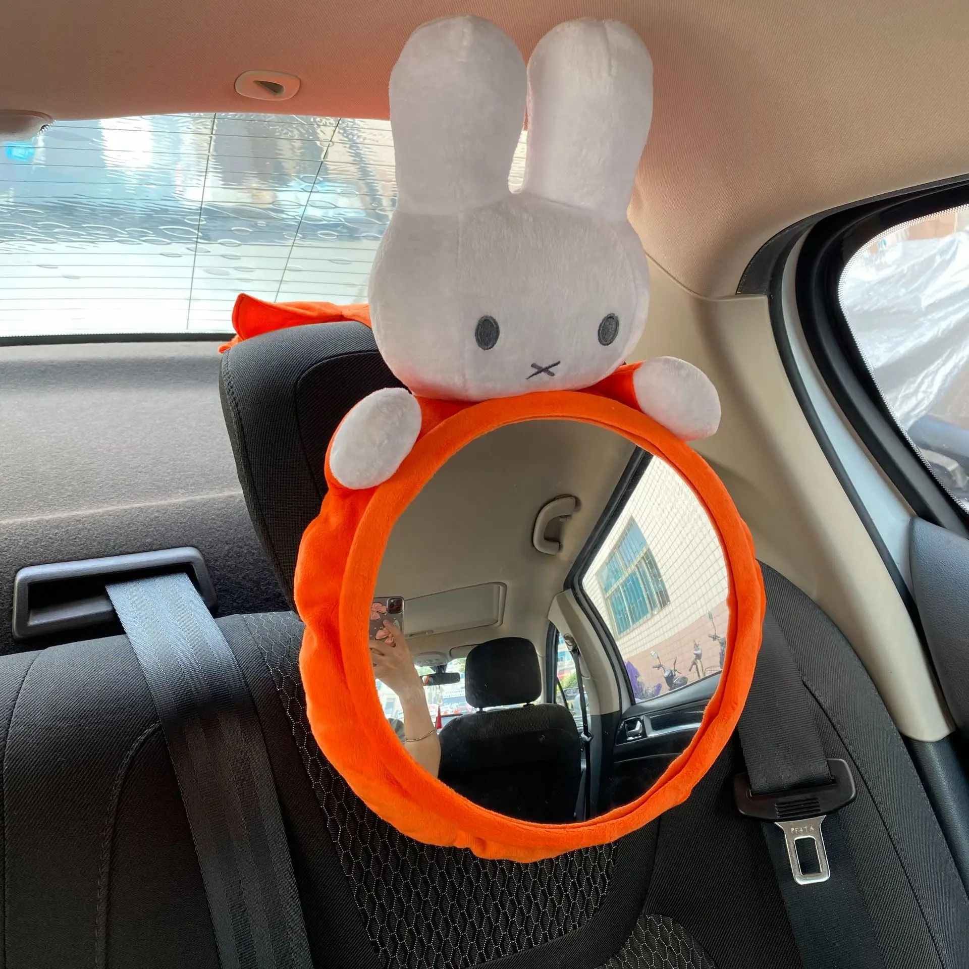 Baby observation mirror reflector in car child safety seat rearview mirror car observation hanging decoration
