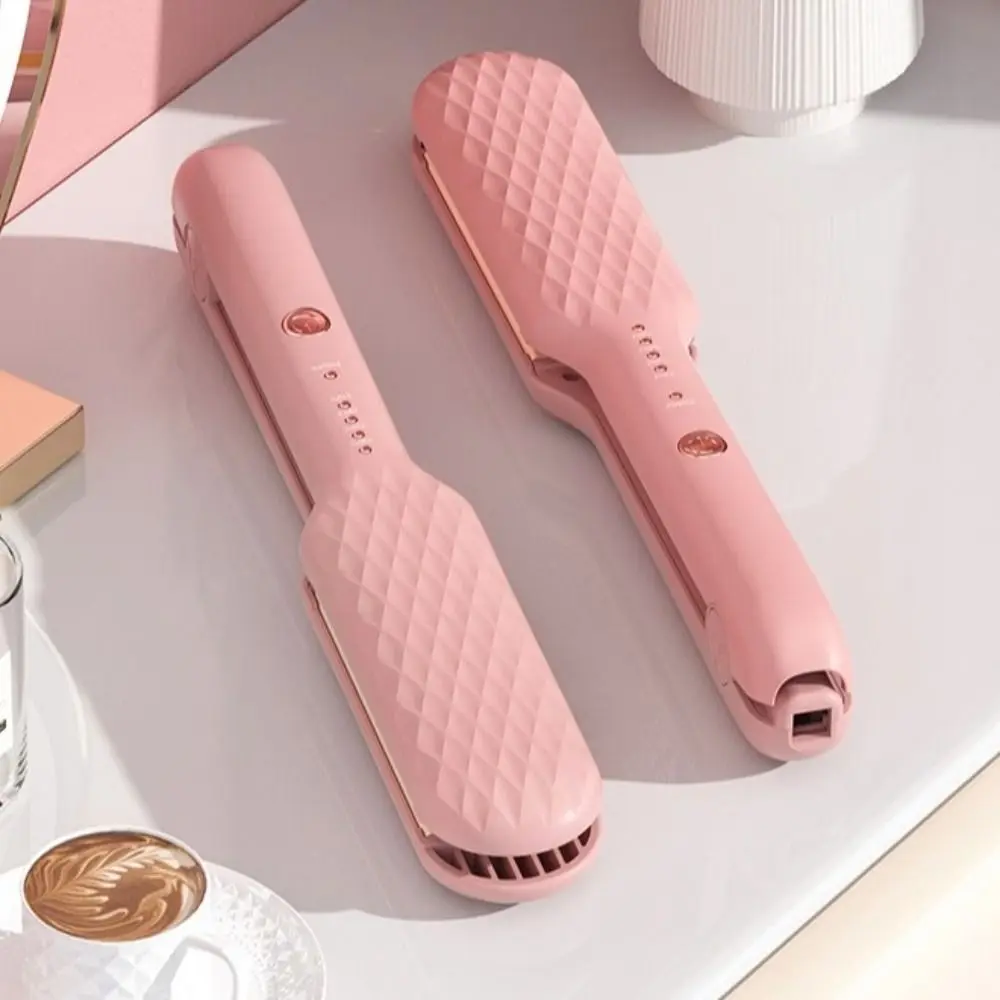 Multi-Functional Quick Heat Hair Straightener Intelligent Temperature Control Hair Crimper Iron Portable Flat Iron Travel