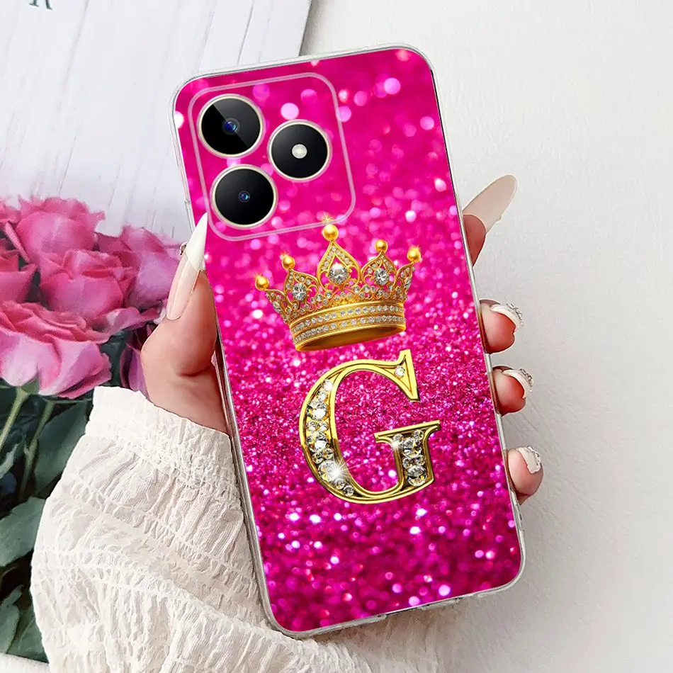 Fashionable Soft Silicone TPU Phone Case - Stylish Letter Design