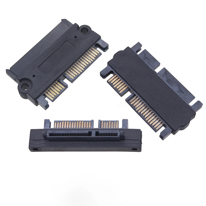 

SFF-8482 SAS To SATA 3.0 Adapter 22Pin SATA To SATA Connector Converter Straight 180 Degree Vertical 90 Degree Riser For HDD SSD