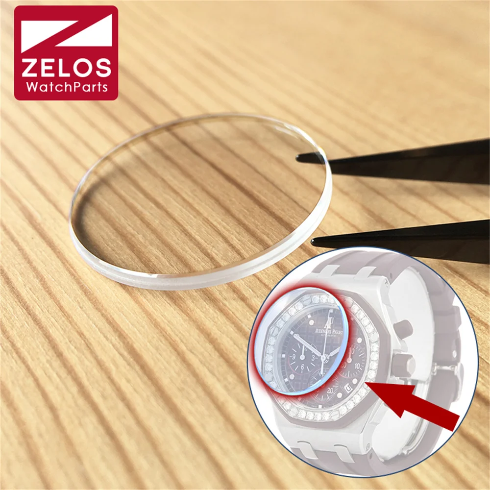 26048 Orologio Vetro Cristallo Zaffiro Adatto Per Ap Audemars Piguet Royal Oak Offshore 37Mm Orologio Da Donna