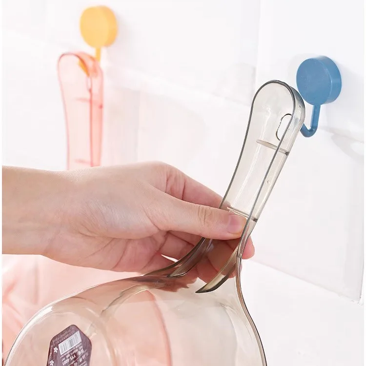 Transparent Water Ladle Plastic Dipper Thickened Anti-fall Bath Water Spoon Large Capacity Long Handle Shampooing Scoop
