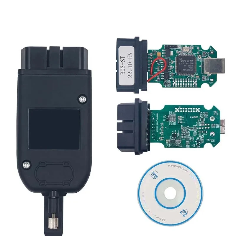 Nuovo Aggiornamento Hex V2 V23.3 Per Vag Hex-V2 Interfaccia Usb Unlimited Vins Stm32F405 Per Cavo Diagnostico Per Auto Vag