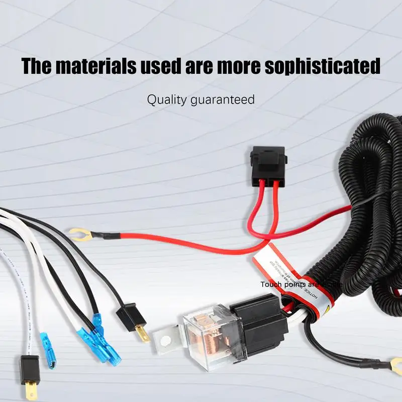 car Horn Wiring Harness Relay Kit Universal 12V Horn cable Relay Wiring Harness Kit for Auto Truck Grille Mount Blast Tone Horns